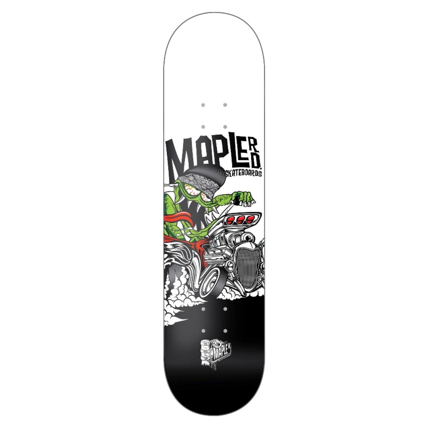 MAPLE ROAD SKATEBOARDS HOT ROD MONSTER DECK